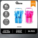 Oxone OX9400 24pcs Cultury Set with Puzzle Rack - 9400