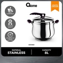 Oxone OX1080 Presto Panci Masak Pressure Cooker Stainless Steel - 12 liter
