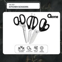 Oxone OX902 Multi Function Kitchen Scissors Set - Black