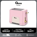 Oxone OX111PG Pemanggang Roti Toaster Up 2 Slices Pink Green