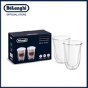 DeLonghi - Latte Macchiato Glass 330ml - Cangkir Gelas Kopi