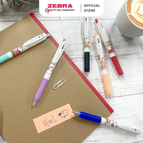 Zebra Pulpen/Pen/Bulpen Warna Warni Gel Sarasa Winter Animal 0.5mm