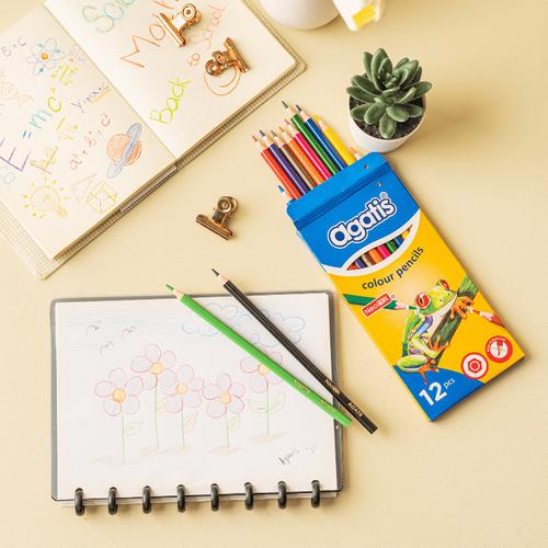 AGATIS - Pensil Warna Neopex isi 12pcs Panjang