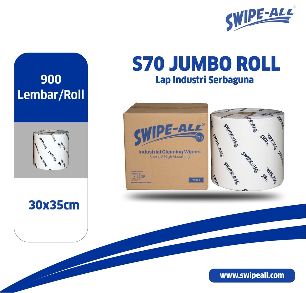 SWIPE-ALL S70 Jumbo Roll 