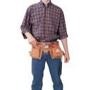 Kennedy KEN5933510K 10-Pocket 2-Loop Medium Tool & Nail Pouch
