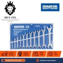 Set Kunci Pas Kombinasi 8-24mm 11Pcs SENATOR - Set Alat Teknik Chrome Vanadium untuk Perbaikan Mesin dan Otomotif SEN5825247D SENATOR Original By CROMWELL UK, Standar EROPA DIN 3113