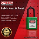 LOTO Padlock GRN Equivalent Masterlock 406GRN Model Master Lock 406GRN