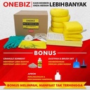 Alat Penyerap Tumpahan Kimia 75L ONEBIZ - Spill Kit Isi Ulang (Chemical)
