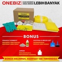 ONEBIZ Chemical Spill Kit 20 Liter - Penyerap Tumpahan Cairan Kimia 5 Galon (Refill)