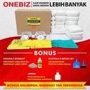 ONEBIZ Oil Spill Kit 120 Liter - Kit Penanggulangan Tumpahan Minyak 32 Galon Refill