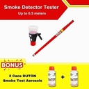 Smoke Detector Tester Detektor Asap Equivalent SOLO 809 untuk Pengujian hingga 6,5 Meter