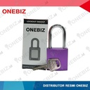 Aluminium SAFETY PADLOCK Anti Karat dan Korosi Original ONEBIZ Purple