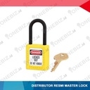 MASTERLOCK 406YLW ZENEX SAFETY PADLOCKS