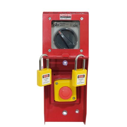 Loto Box Vertical Include Emergency Complete - Kuning