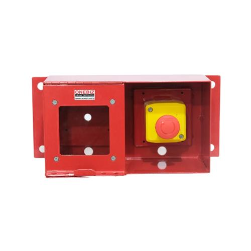 Loto Box Horizontal 2 System Heavy Duty Loto + Emergency Push Button