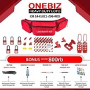 LOTO Set Panel Listrik 5 Padlock LOTOTO Set Panel Listrik 5 Gembok