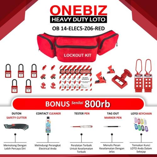 LOTO Set Electrical Murah LOTOTO Set Electrical Murah 5 Gembok TYPE 5