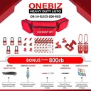 LOTO SET LOTOTO Set Lockout Set 5 Padlock 5 Gembok Include Isi TYPE 5