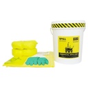 Penyerap Cairan Kimia 7 Gallon Chemical Spill Kit Spill Sorb 25 Liter Spill Kit Chemical