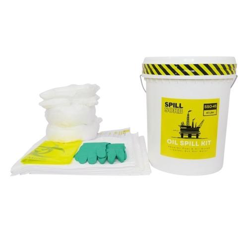 Penyerap Tumpahan Oli Minyak Bensin 12 Galon Oil Spill Kit Spill Sorb 45 Liter