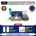 KLEENFACTORY Universal Spill Kit 25 Liter With Bag Universal Spill Kit Tas 25 Liter