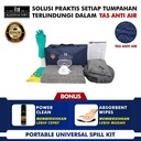 Penyerap Tumpahan Cairan 20 Liter Kemasan Tas Universal Spill Kit Tas