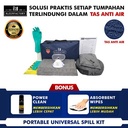 KLEENFACTORY Universal Spill Kit 20 Liter With Bag Universal Spill Kit Tas 20 Liter