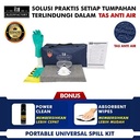 Penyerap Tumpahan Cairan 5 Liter Kemasan Tas Universal Spill Kit Tas