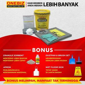 Penyerap Cairan Universal 3 Gallon Maintenance Spill Kit 10 Liter
