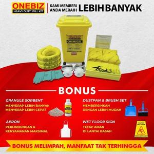 Penyerap Tumpahan Kimia 21 Galon Chemical Spill Kit 80 Liter