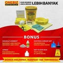 Spill Kit Industri Penyerap Cairan Kimia 25 Liter 7 Gallon