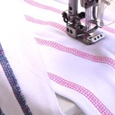 Mesin Overdek 4 Jarum Flat Seam SIRUBA F007K-W922 Highspeed Industri