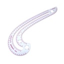 Penggaris Jahit Koma - Quilting Ruler - Comma Shaped Ruler No. 3234