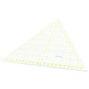 Penggaris Jahit -Quilting dan Patchwork Segitiga Sama Sisi MT-6020