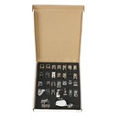 Sepatu Set 30pcs (FR030) Multifunctional Kit Mesin Jahit Portable