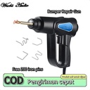 【Kota Tangerang】  Plastic Welding Gun Handheld Alat Las Plastik Cepat Pemanasan LED Lampu Pengelasan (Bahan Tembaga Warna Hitam Ukuran 24cm x 16cm)