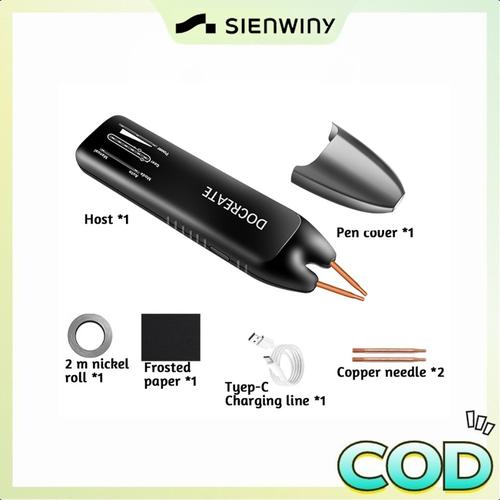 【Penawaran khusus】Tukang las titik baterai genggam dengan 11 level yang dapat disesuaikan, cocok untuk pelat nikel las baterai 18650