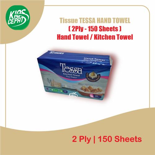 Tissue TESSA PREMIUM HAND TOWEL / KITCHEN TOWEL  (2Ply - 150 Sheets)