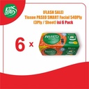 [KEJAR DISKON] Tissue PASEO SMART Facial 540ply isi 6 Pack