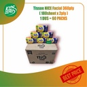Tissue NICE Facial 360ply (180sheet x 2ply) 1 DUS ISI 60 PACK
