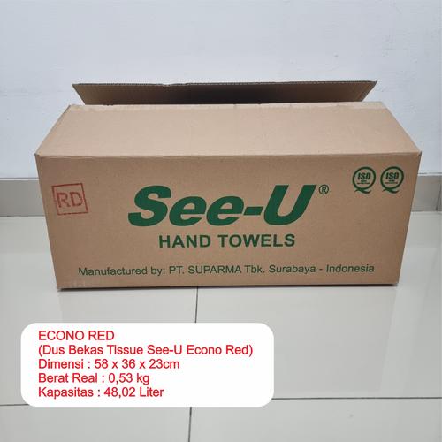 Kardus Bekas (Ukuran Cek Deskripsi)