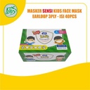 Masker SENSI KIDS - 3Ply EARLOOP Face Mask isi 40pcs