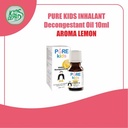 Pure Kids Inhalant Decongestant Oil 10ml - LEMON