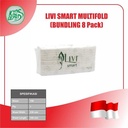 [SUPER BUNDLING] Tissue LIVI SMART TOWEL Multifold 150's