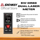 SNDWAY Meteran Laser Distance Meter Bidirectional SW-DR/DG 60/100 - DR60