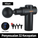 Mini Alat Fasia  Multifungsi Alat Pijat Pintar Alat Pijat Listrik Otot 4 in 1 - hitam