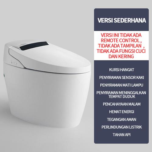WC Pintar Otomatis dengan Sensor Radar dan Pemanas Dudukan, Bikin Mandi Makin Santai dan Hemat Waktu! - VERSI SEDERHANA
