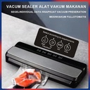 Machine Alat Vacum Makanan Frozen Vacuum SealerFood Mesin Pengemas Fresh Makanan Food Packing - Hitam
