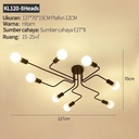 Chandelier 6/8Led Living Room Ceiling Chandelier (not included Bulb) - A+8 head