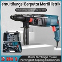 Bor 3-in-1 Motor tembaga murni dengan kepala bor berputar / Mesin Bor pukul 2280W / Mesin bor beton
